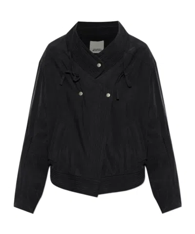 Isabel Marant Long-sleeved Casual Jacket In Black