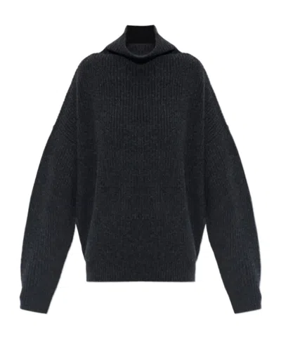 Isabel Marant Long-sleeved Sweater In Black