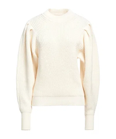 Isabel Marant Long-sleeved Sweater In White