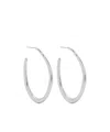 Isabel Marant Pleasant Hoop Earrings In White