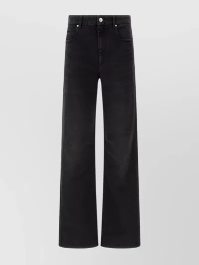 ISABEL MARANT 'LOOPED' DENIM WITH BELT LOOPS