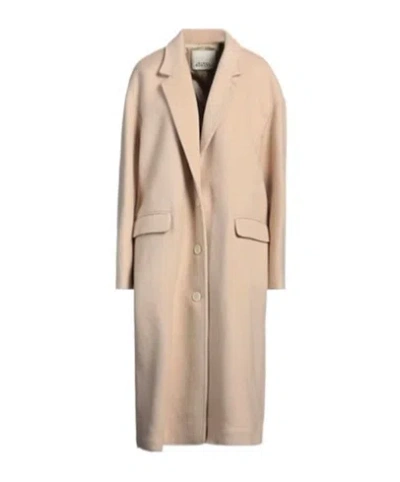 Isabel Marant Loose Single-breasted Coat In Neutral