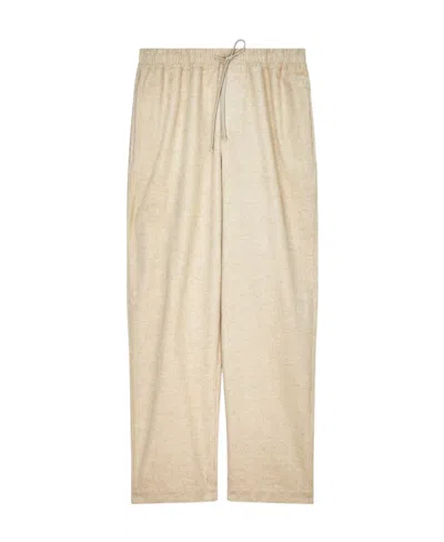 Isabel Marant Loose Waist Casual Pants In Nude