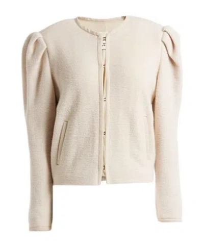 Isabel Marant Loose Wool Coat In Neutral