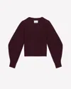 Isabel Marant Loreya Pullover In Plum