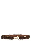 Isabel Marant 'lota' Belt In Red