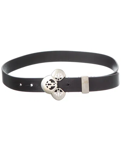 Isabel Marant Louama Leather Belt In Black