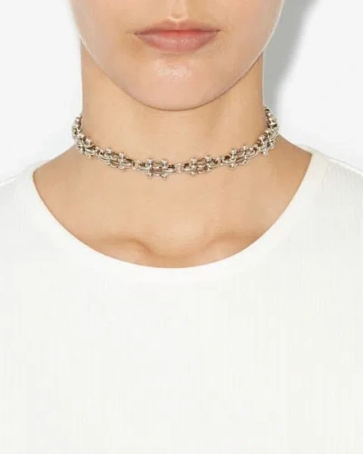 Isabel Marant Lovely Choker In Silver