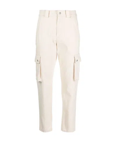 ISABEL MARANT ISABEL MARANT STRAIGHT-LEG CROPPED CARGO PANTS