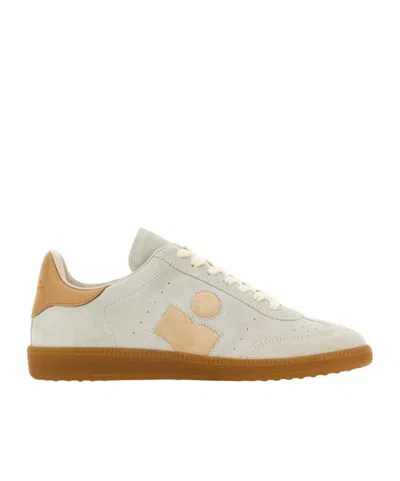 Isabel Marant Low-top Lace-up Sneakers In Nude