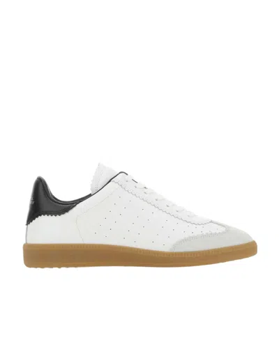 ISABEL MARANT ISABEL MARANT ROUND TOE LACE-UP SNEAKERS