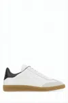 Isabel Marant Low-top Sneaker With Perforated White Leather Upper In White