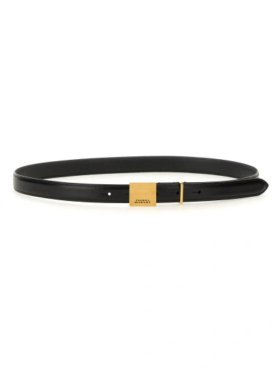 Isabel Marant "lowell" Belt In Black