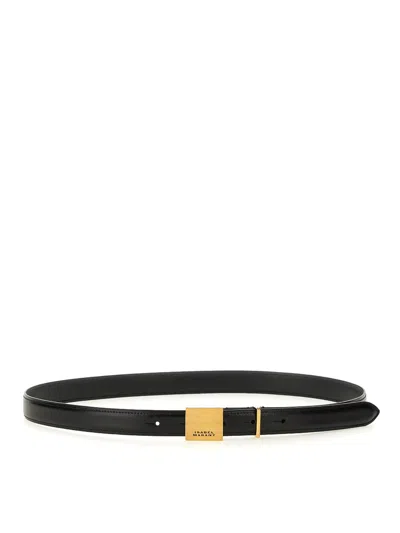 Isabel Marant Lowell Belt In Black