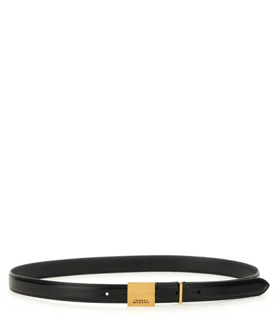 Isabel Marant Lowell Belt In Black