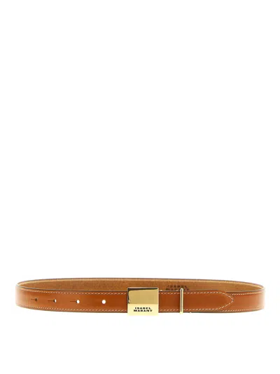 Isabel Marant Lowell Belt In Marrón