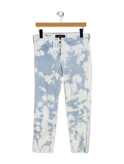 Pre-owned Isabel Marant Low-rise Skinny Leg Jeans In Blue