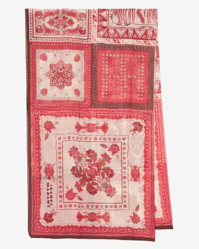 Isabel Marant Luana Foulard In Pink