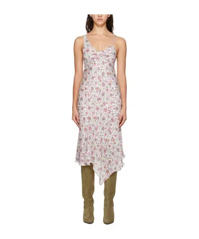 Isabel Marant Lucia Medium Length Dress In Multicolor