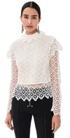 Isabel Marant Ludivine Top Ecru In White