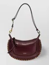 Isabel Marant Oskan Moon Studded Leather Shoulder Bag