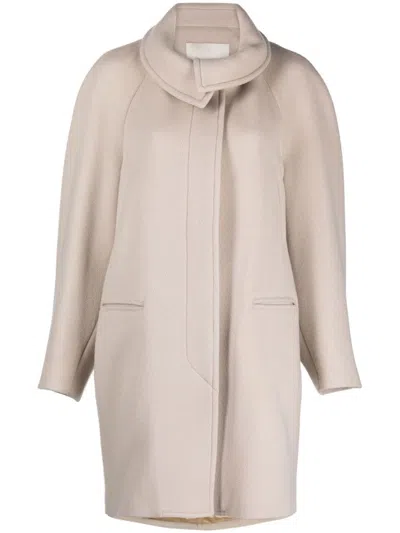 Isabel Marant Fares Wool-blend Coat In Ecru