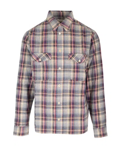ISABEL MARANT ISABEL MARANT CHECKED LONG-SLEEVED SHIRT
