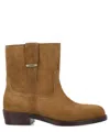 Isabel Marant Biscuit Suede Lylie Ankle Boots In Beige