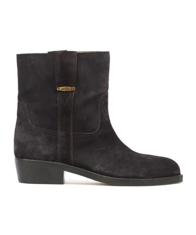 Isabel Marant Lylie Short Boots In Black