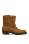 Isabel Marant Biscuit Suede Lylie Ankle Boots In Brown