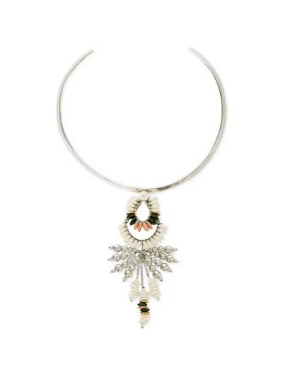 Isabel Marant Lyna Choker Necklace In Metallic