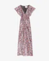 Isabel Marant Lyndsay Dress In Blue