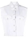Isabel Marant Tyra Cotton Denim Vest
