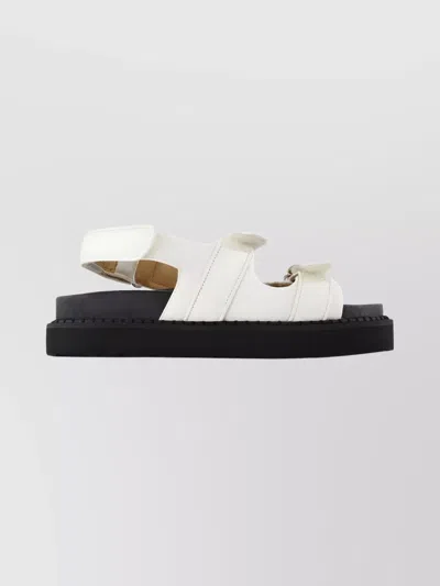 Isabel Marant Madee-gb Sandals Smooth Lambskin Open Toe In Multi