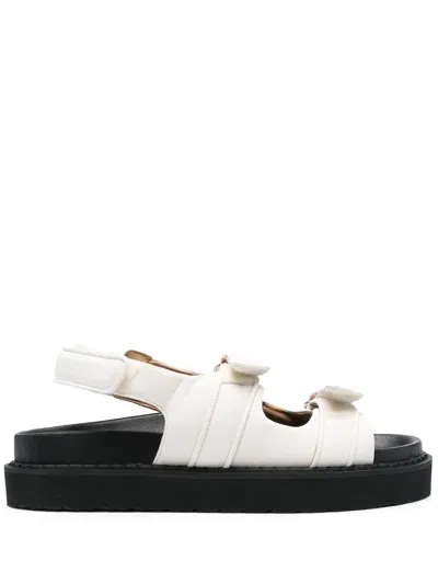 ISABEL MARANT MADEE LEATHER SANDALS
