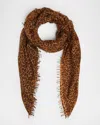 Isabel Marant Madicia Leopard-print Cashmere And Wool Scarf