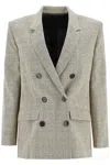 Isabel Marant Peak-lapel Double-breasted Blazer In Black