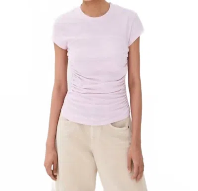 Isabel Marant Maelie Top In Faded Pink In Multi