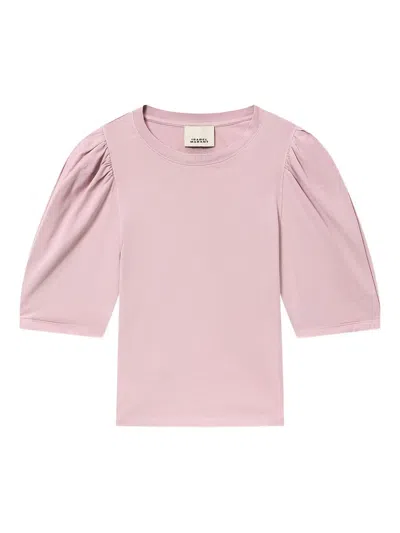 ISABEL MARANT MAELISS PUFF-SLEEVE T-SHIRT