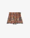 Isabel Marant Maelly Shorts In Orange