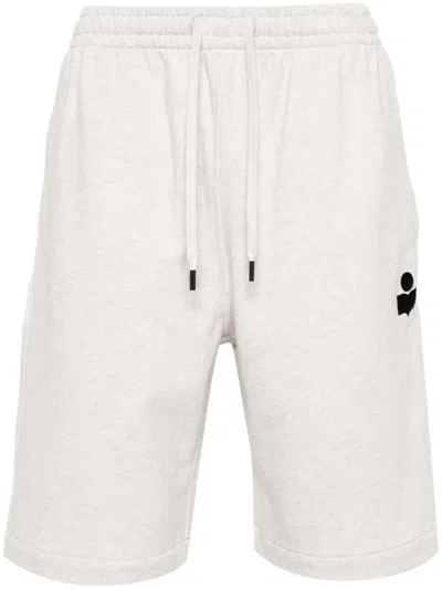 Isabel Marant Mahelo Track Shorts In Nude