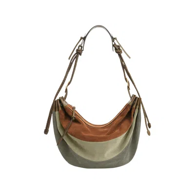 Pre-owned Isabel Marant Maia Large Bag 'multicolor/khaki' | Multi-color | Women's Size Onesize