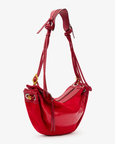 Isabel Marant Maia Medium Leather Bag In Blue