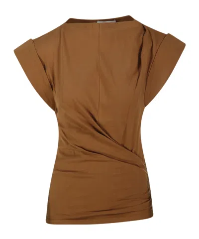 Isabel Marant Maisan Cap-sleeved Top