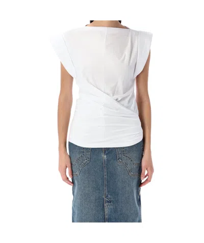 ISABEL MARANT ISABEL MARANT MAISAN CAP-SLEEVED TOP