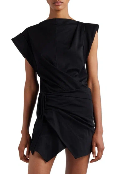 Isabel Marant Black Cotton Nayda T-shirt In Multi