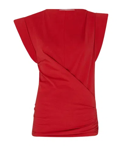 Isabel Marant Maisan Top In Red