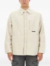 Isabel Marant Long-sleeved Button Jacket In Neutral