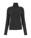 Isabel Marant Women's Anthracite Nylon Blend Malo Sweater In Black