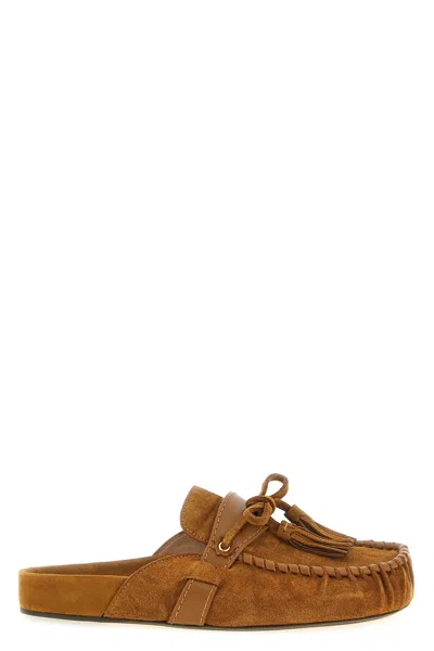 Isabel Marant 'malvin' Loafers In Braun
